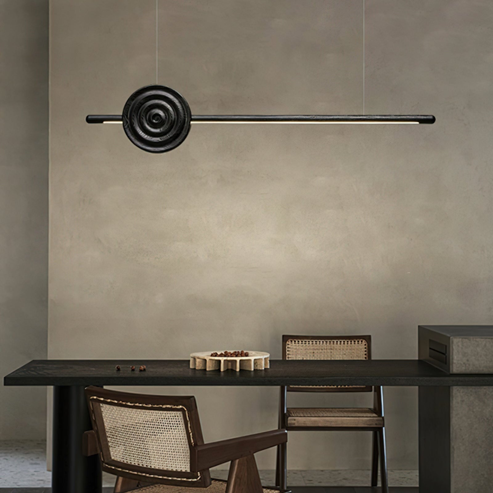 Moharis Japandi Stijl Hanglamp