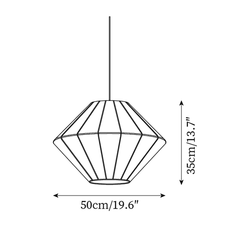 Filedaze Japandi Stijl Hanglamp