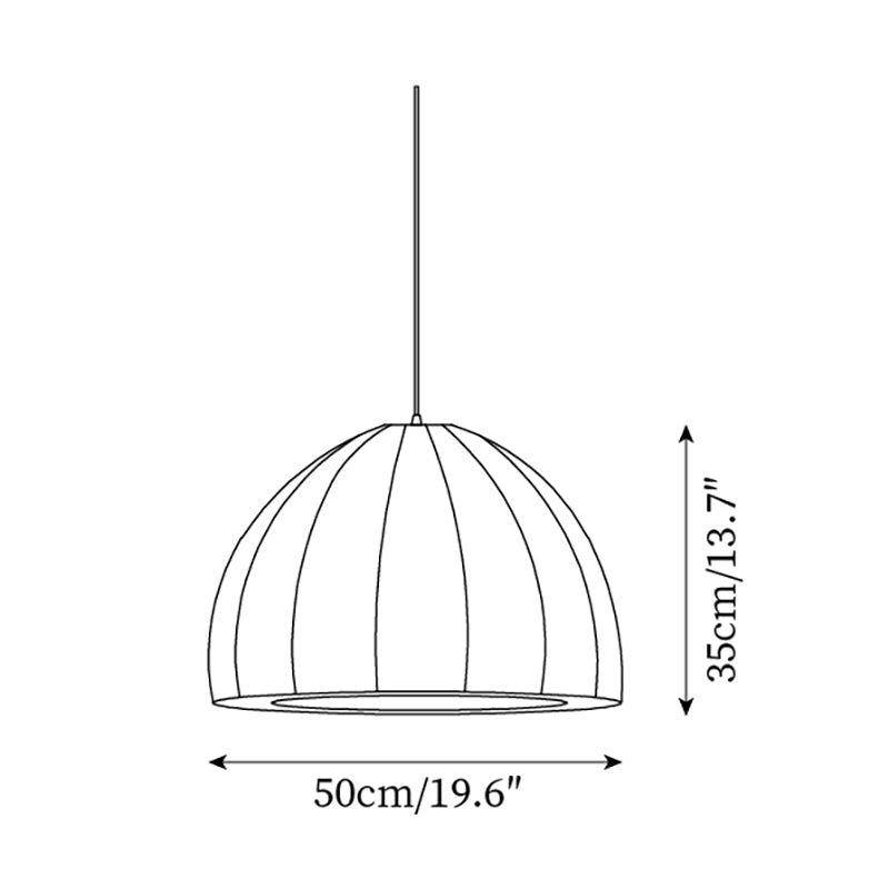 Filedaze Japandi Stijl Hanglamp
