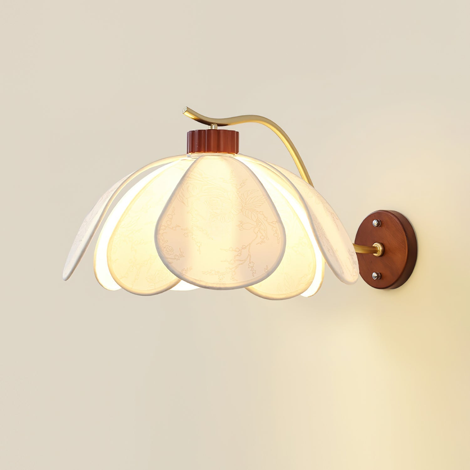 Dolenna Flower Wandlamp