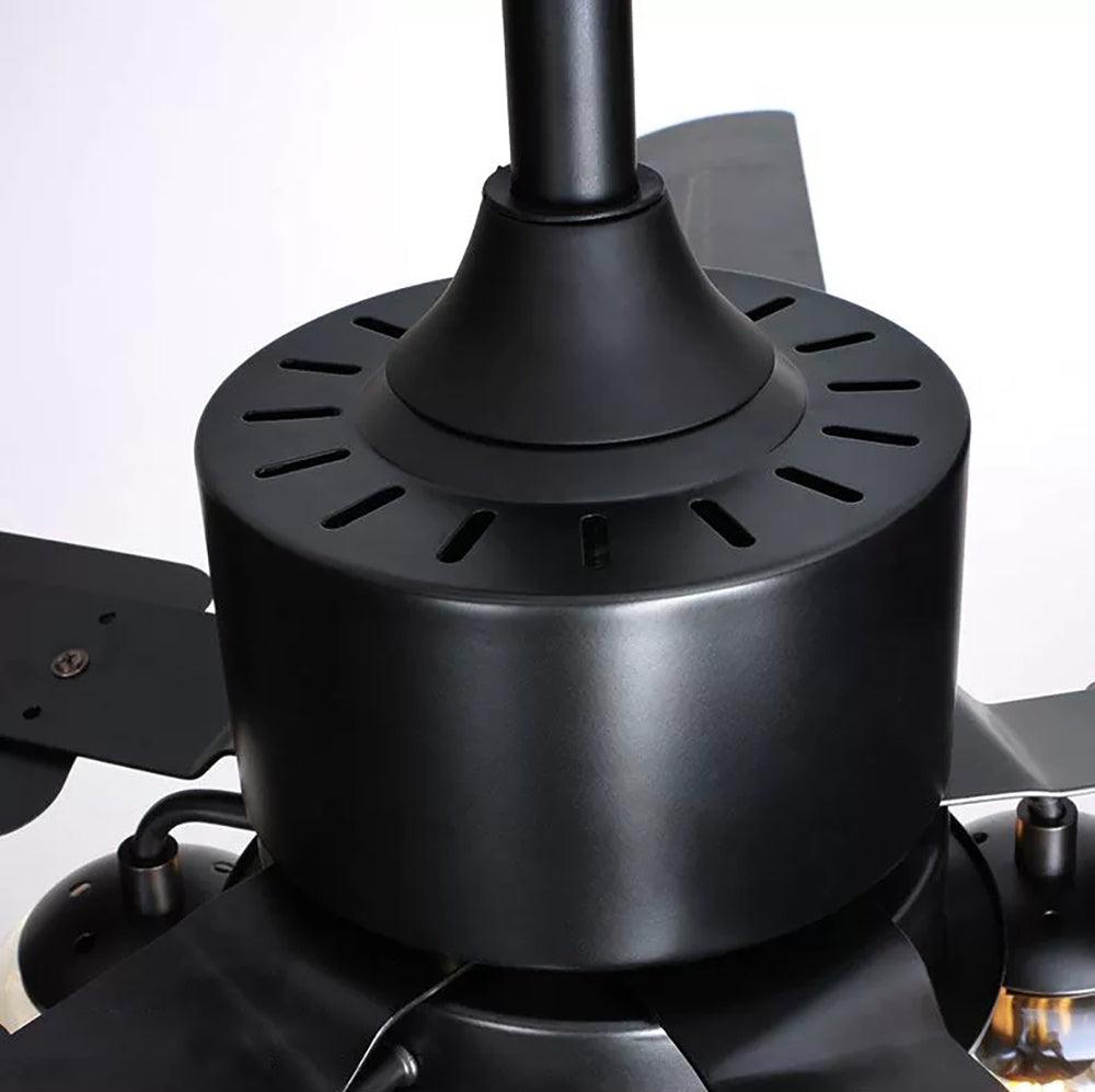 Elson Vintage Zwarte Plafondventilator