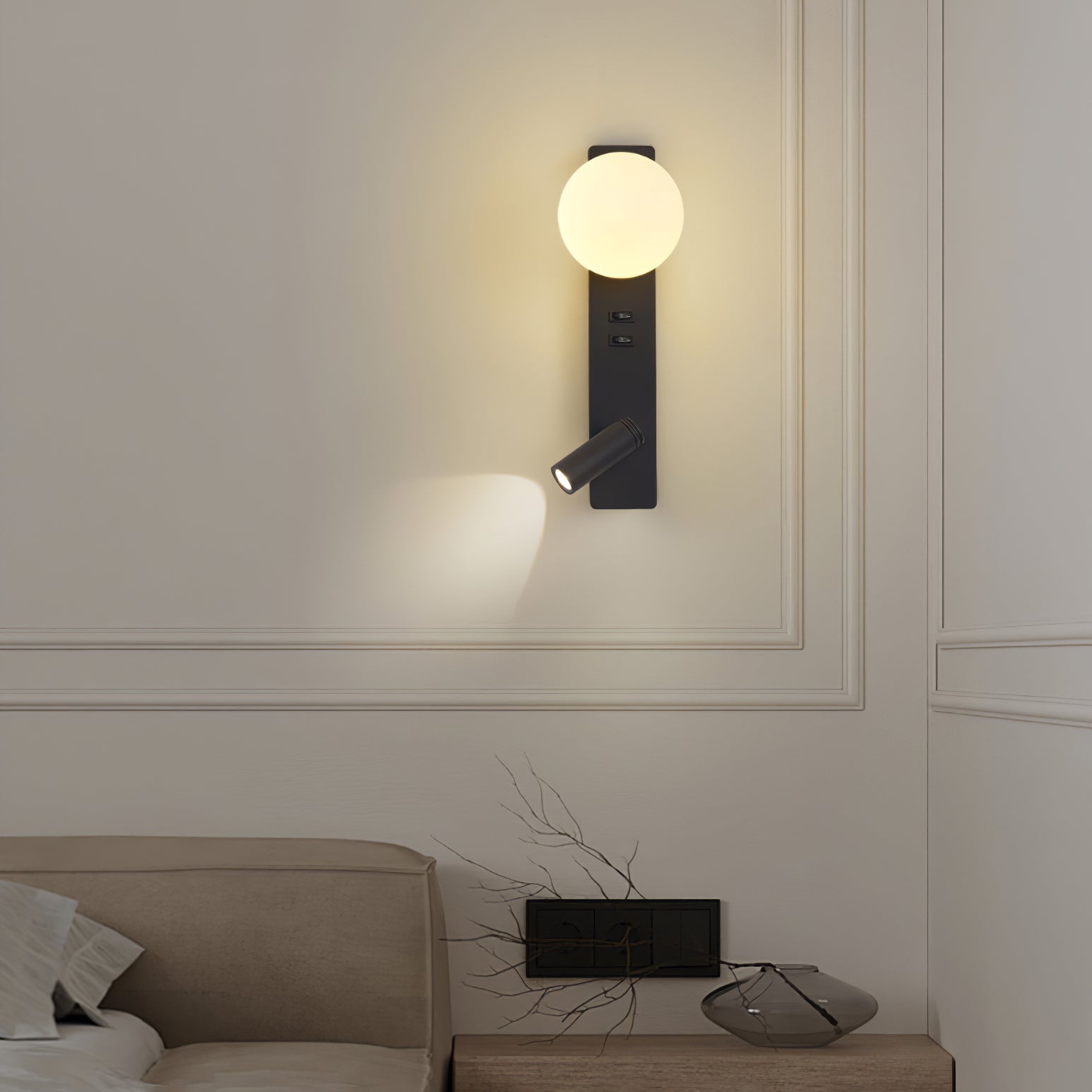 Bomis Wandlamp