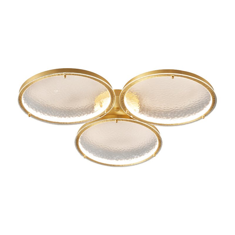 Cloa Gouden Ringdesign Plafondlamp