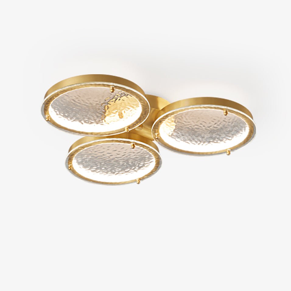 Cloa Gouden Ringdesign Plafondlamp