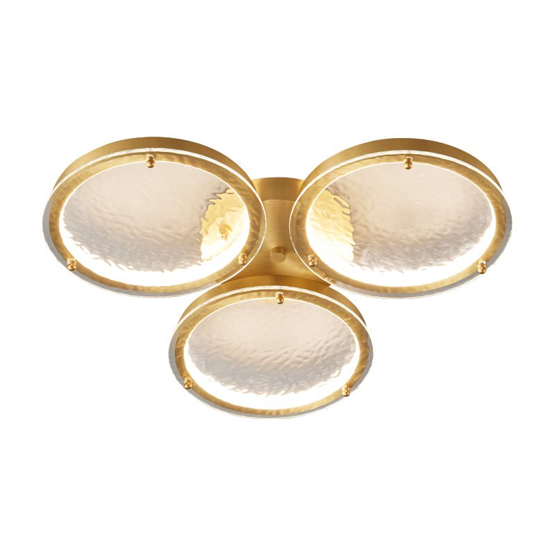 Cloa Gouden Ringdesign Plafondlamp