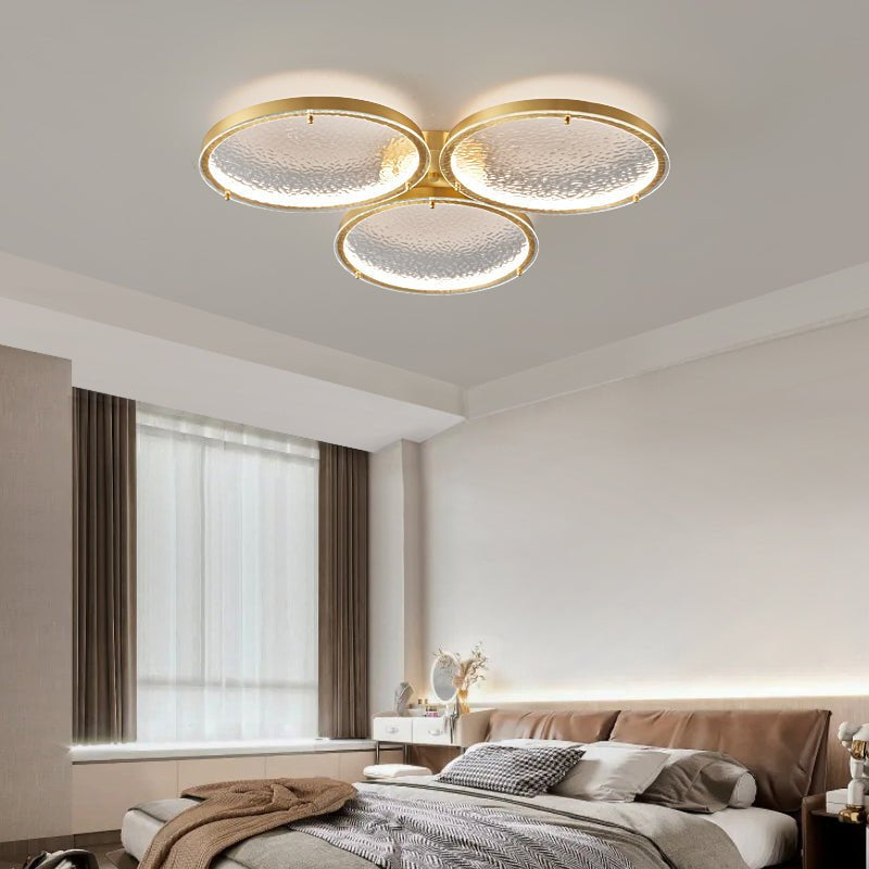 Cloa Gouden Ringdesign Plafondlamp