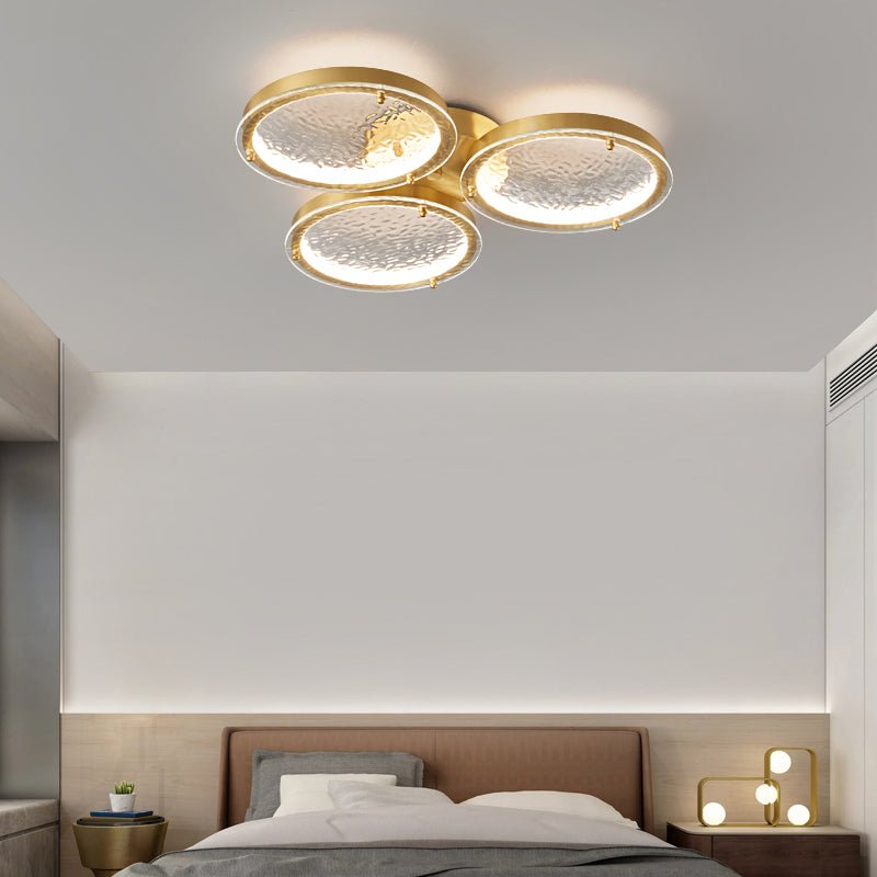 Cloa Gouden Ringdesign Plafondlamp