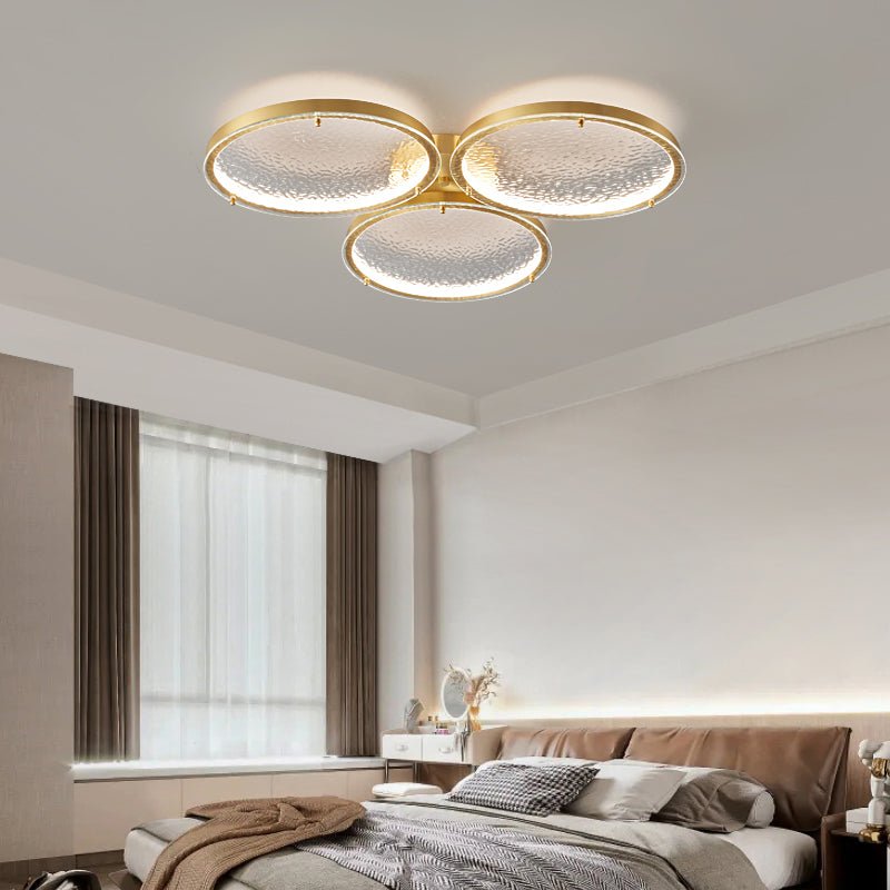 Cloa Gouden Ringdesign Plafondlamp