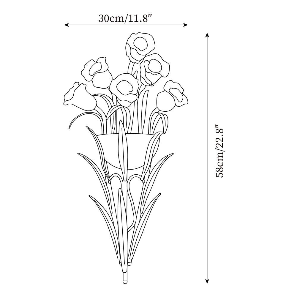 Beslyso Flower Wandlamp