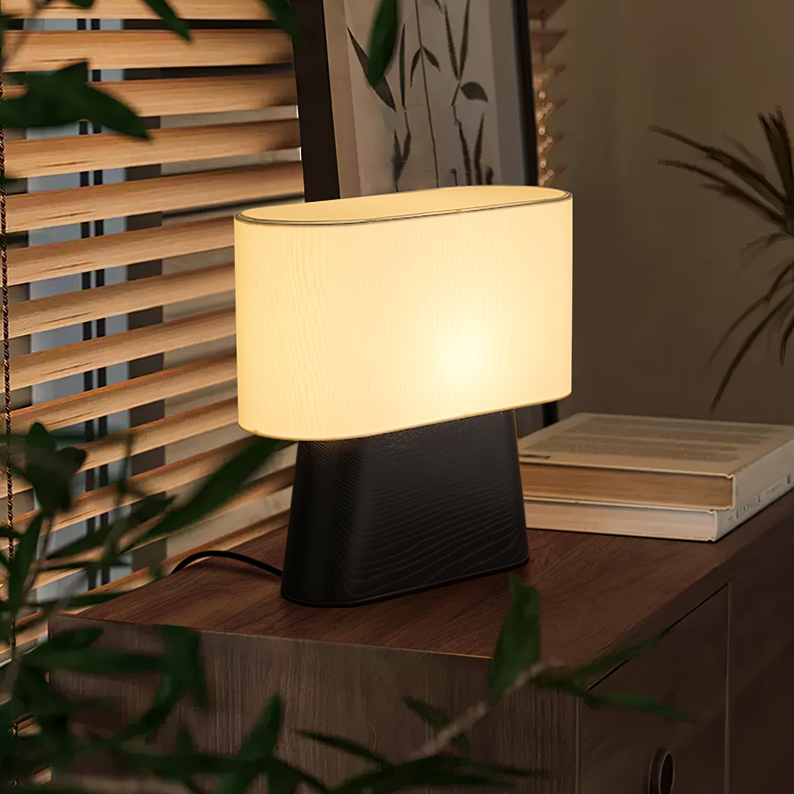 Mohaty Houten Tafellamp