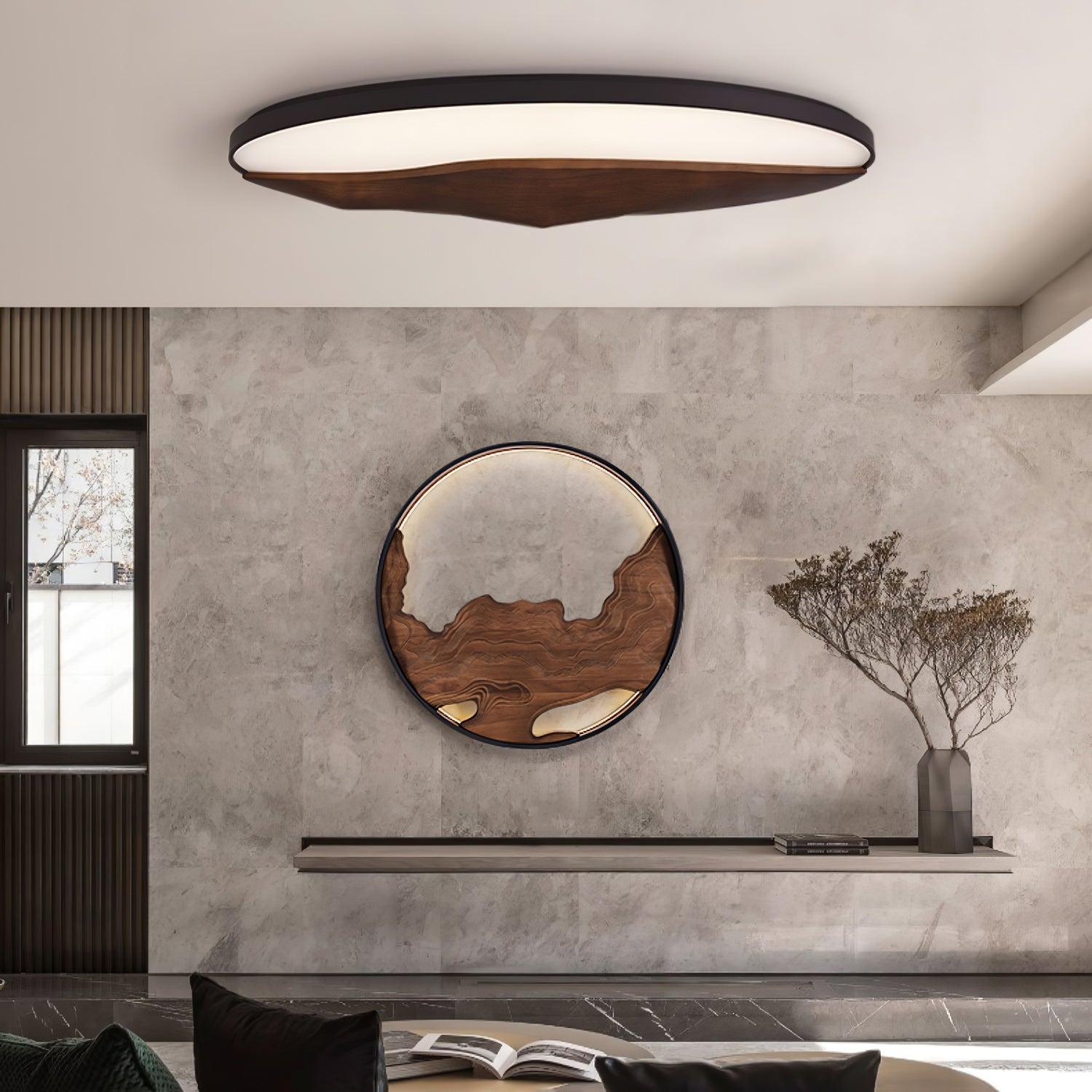 Geo Landscape Planfondlamp