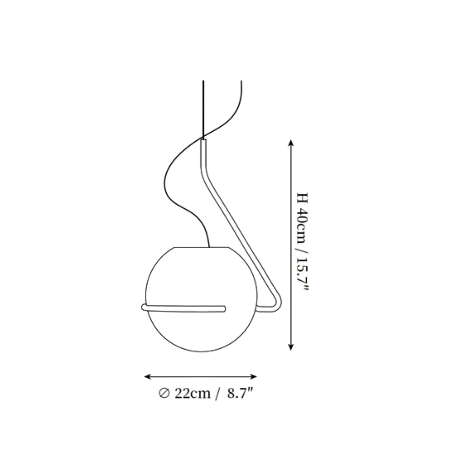 Meloda Hanglamp
