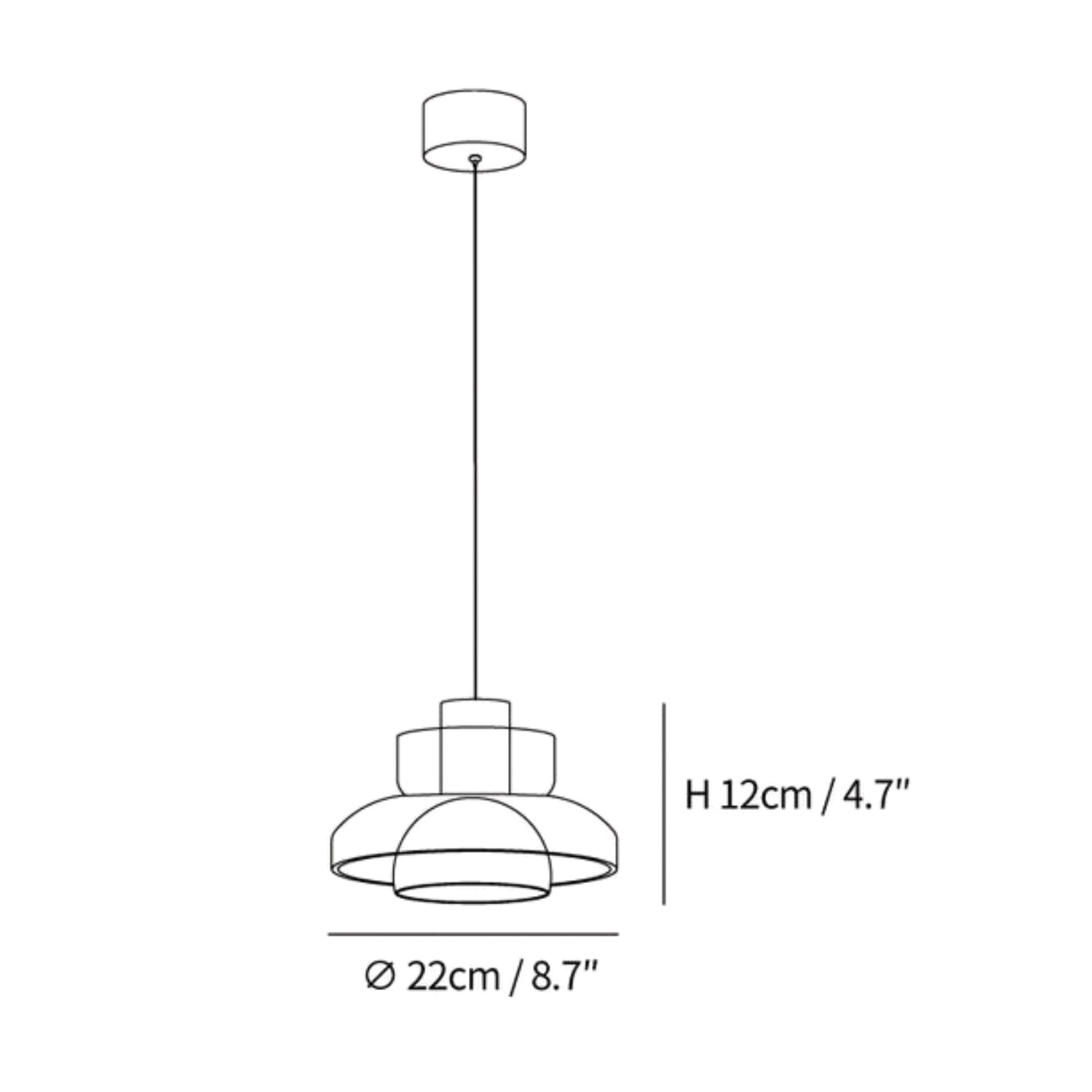 Corema Hanglamp