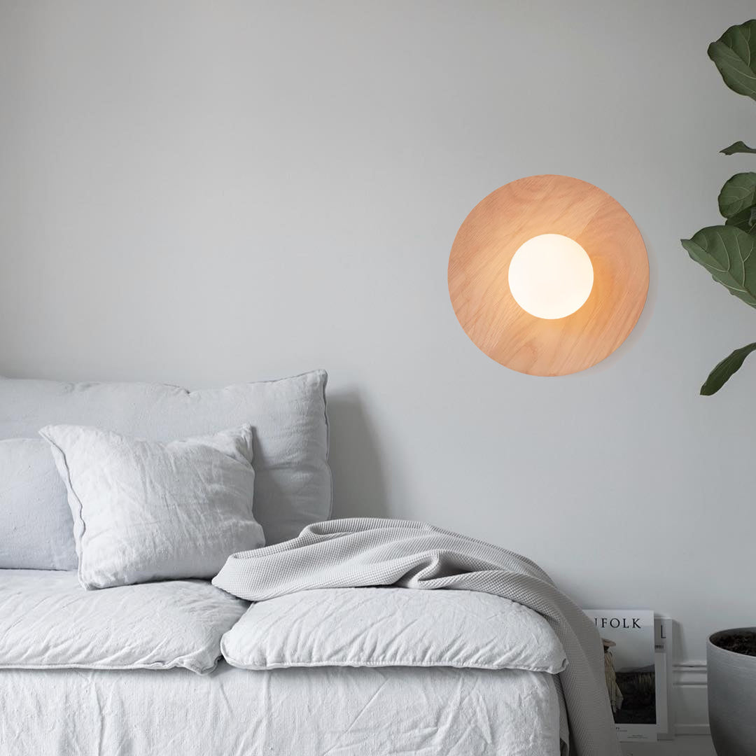 Teno Houten Wandlamp