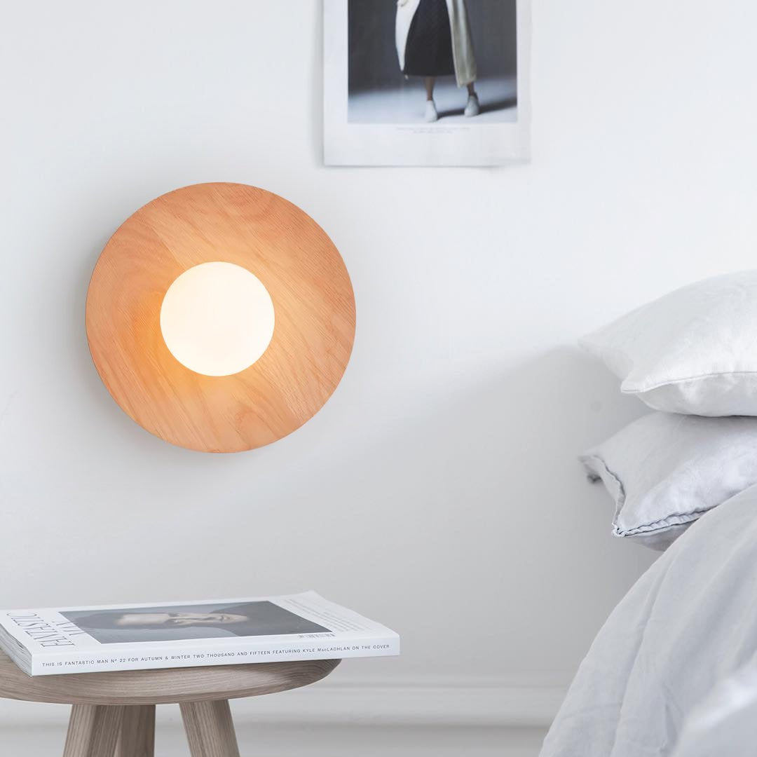 Teno Houten Wandlamp