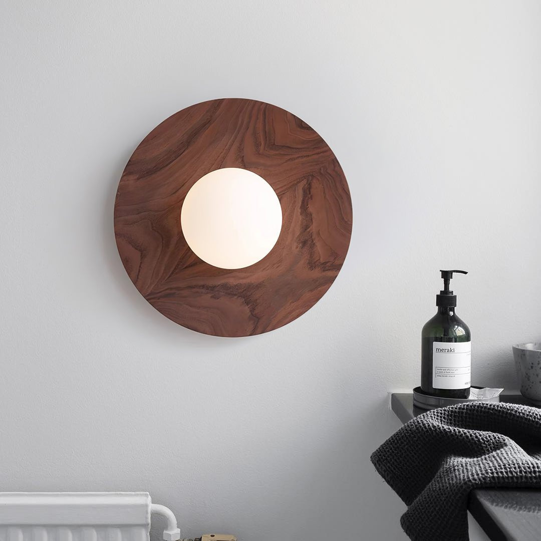 Teno Houten Wandlamp