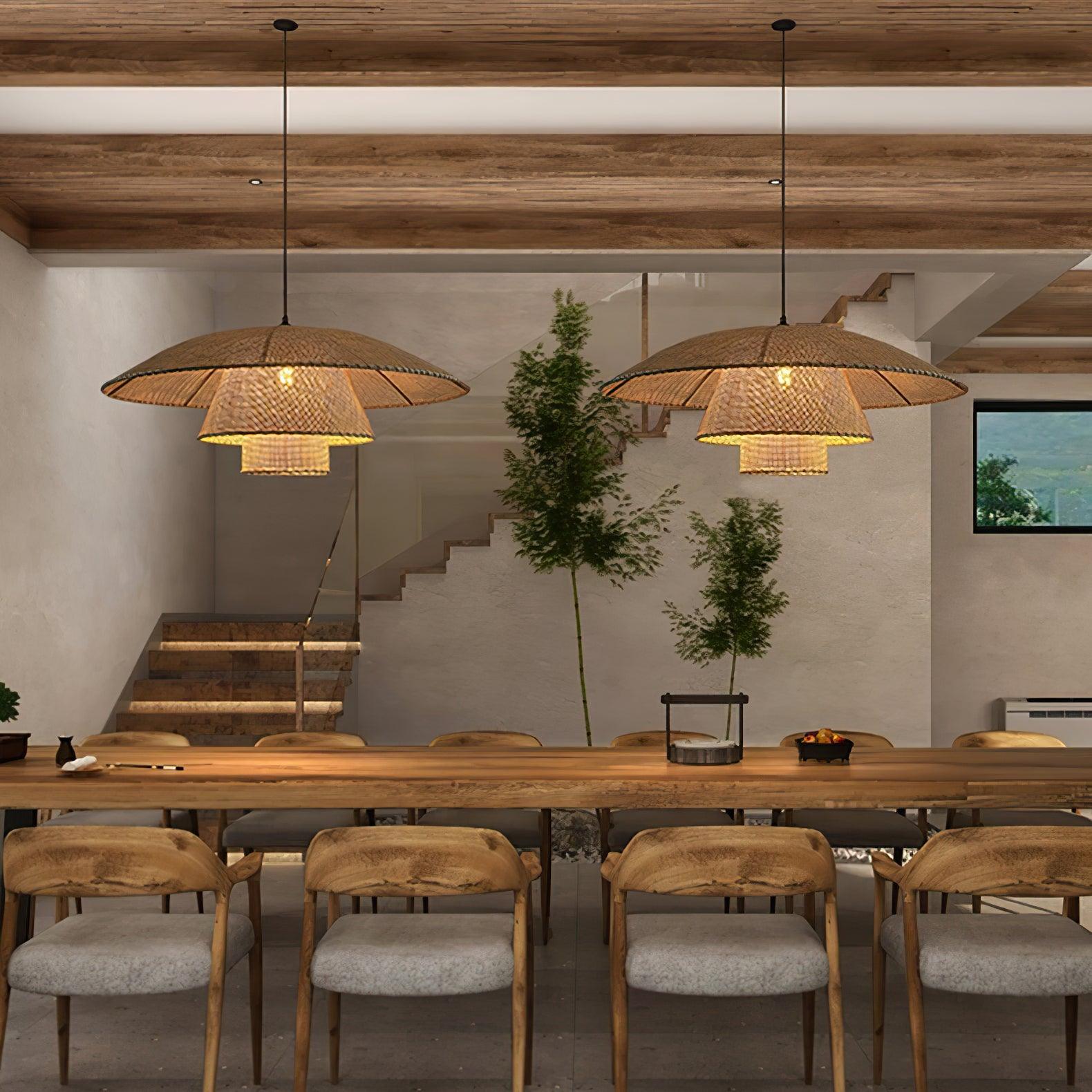Hataze Japandi Stijl Hanglamp