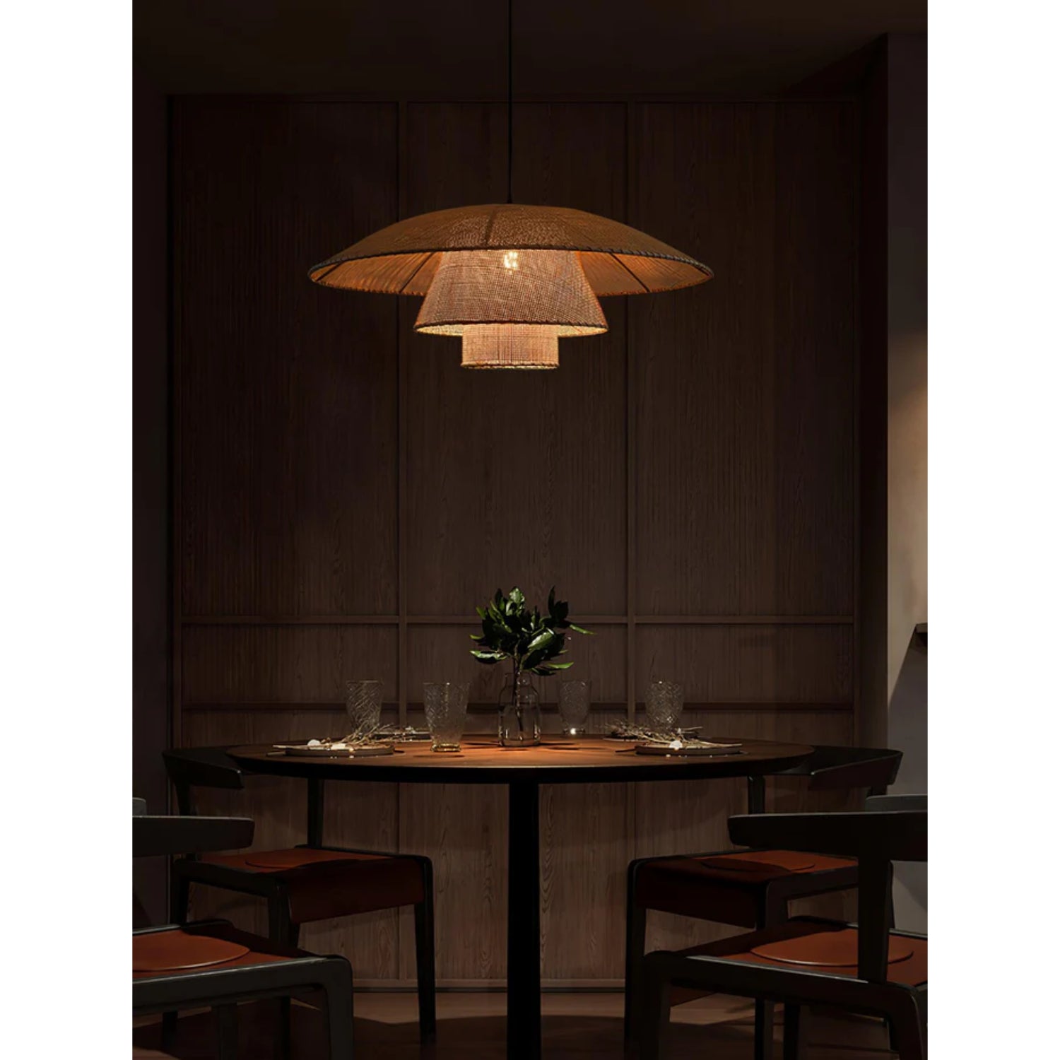 Hataze Japandi Stijl Hanglamp