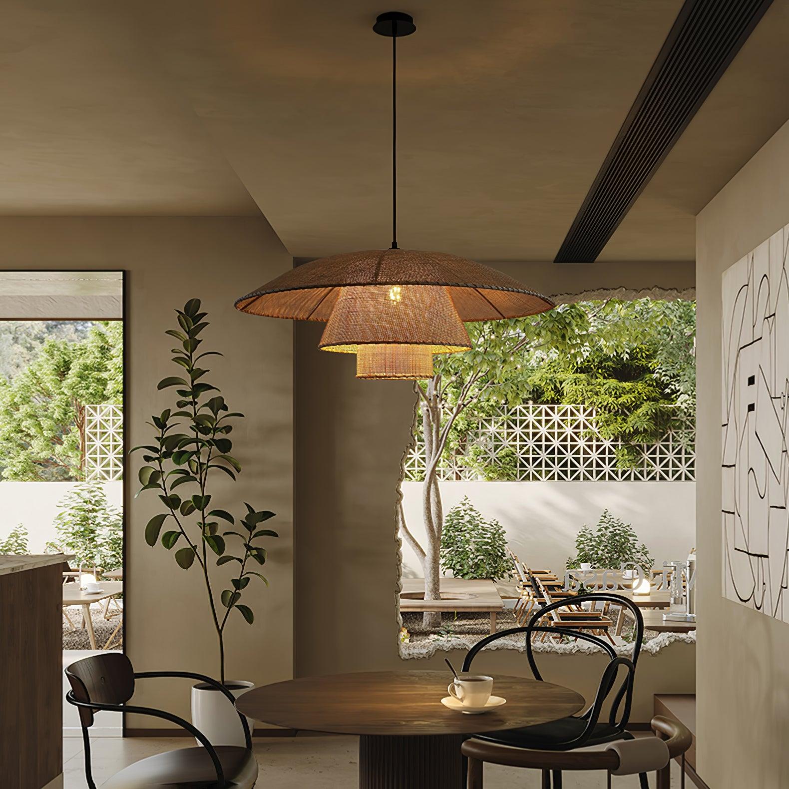Hataze Japandi Stijl Hanglamp