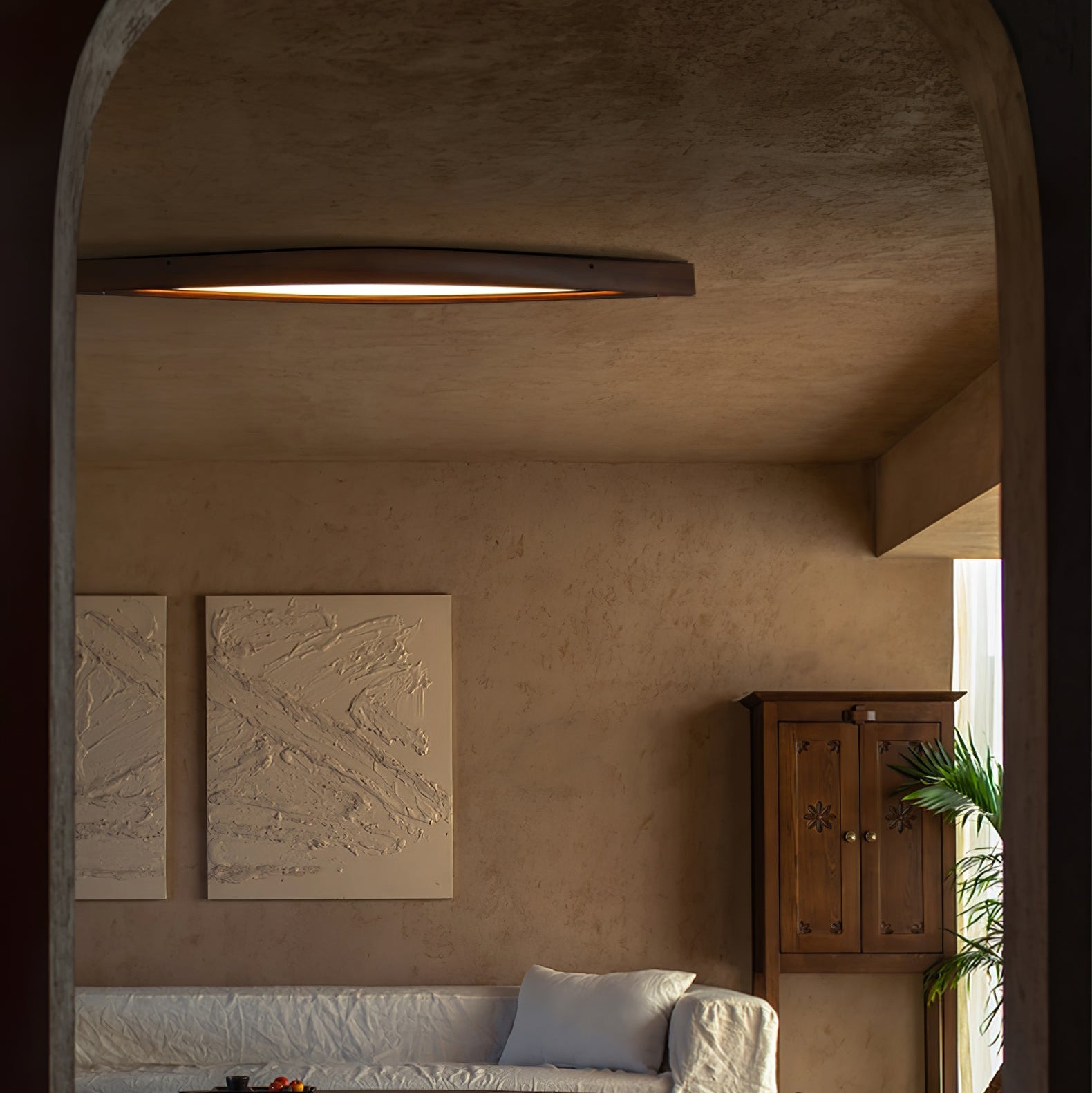 Celoya Houten Plafondlamp