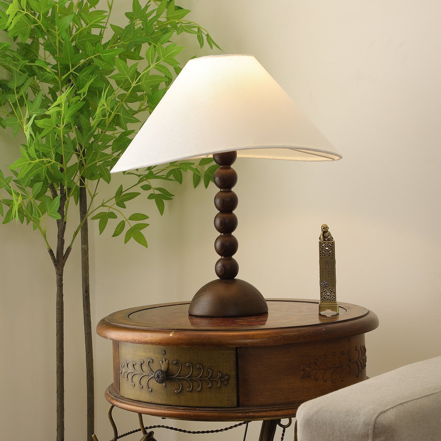 Logena Houten Tafellamp