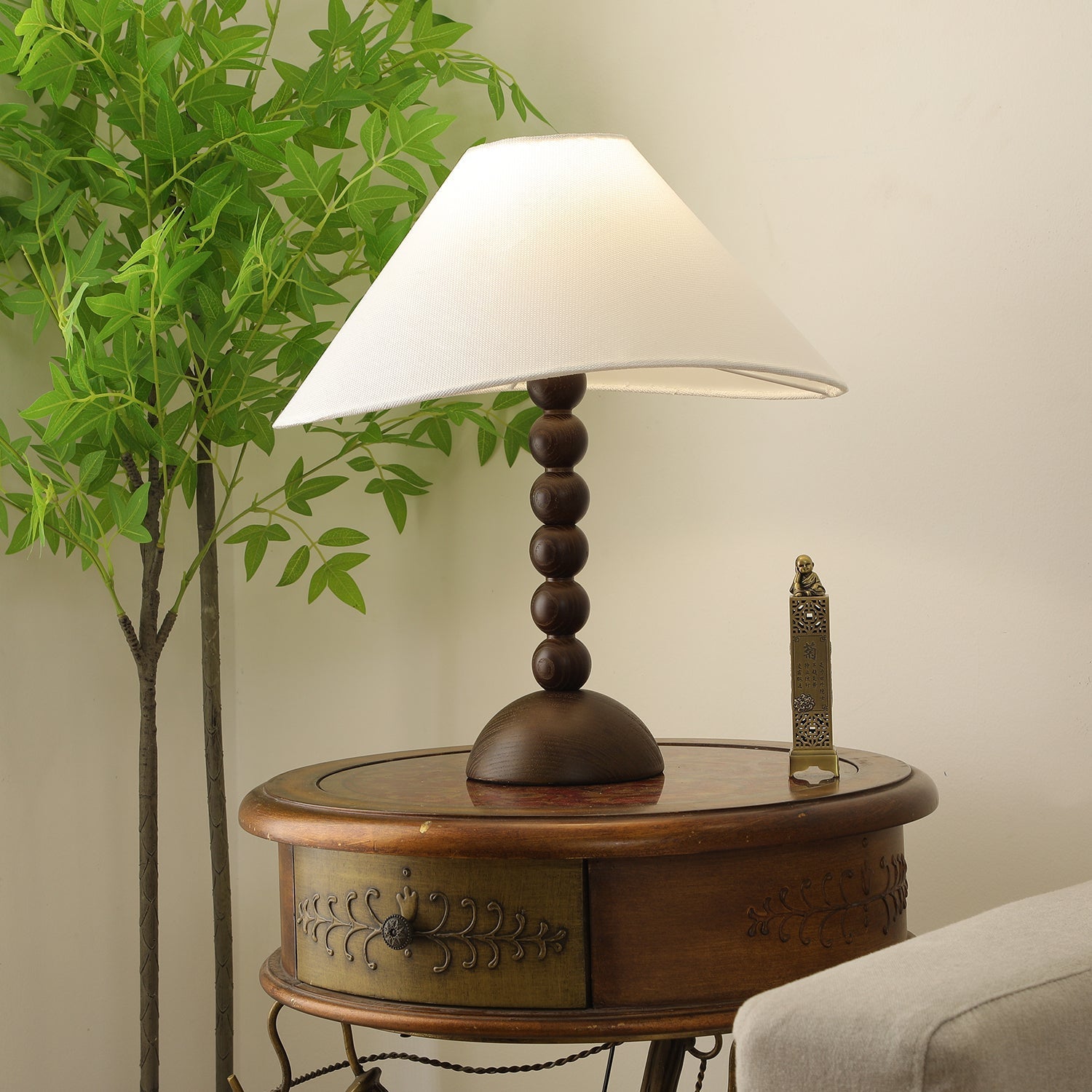 Logena Houten Tafellamp