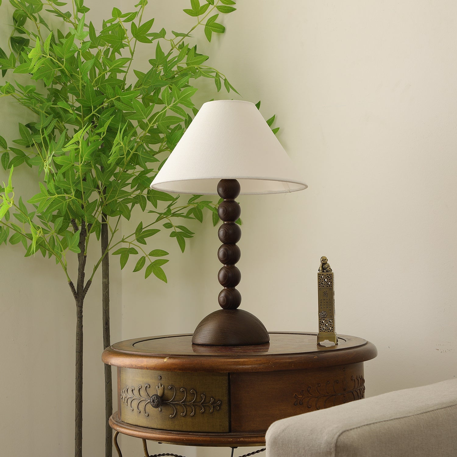 Logena Houten Tafellamp