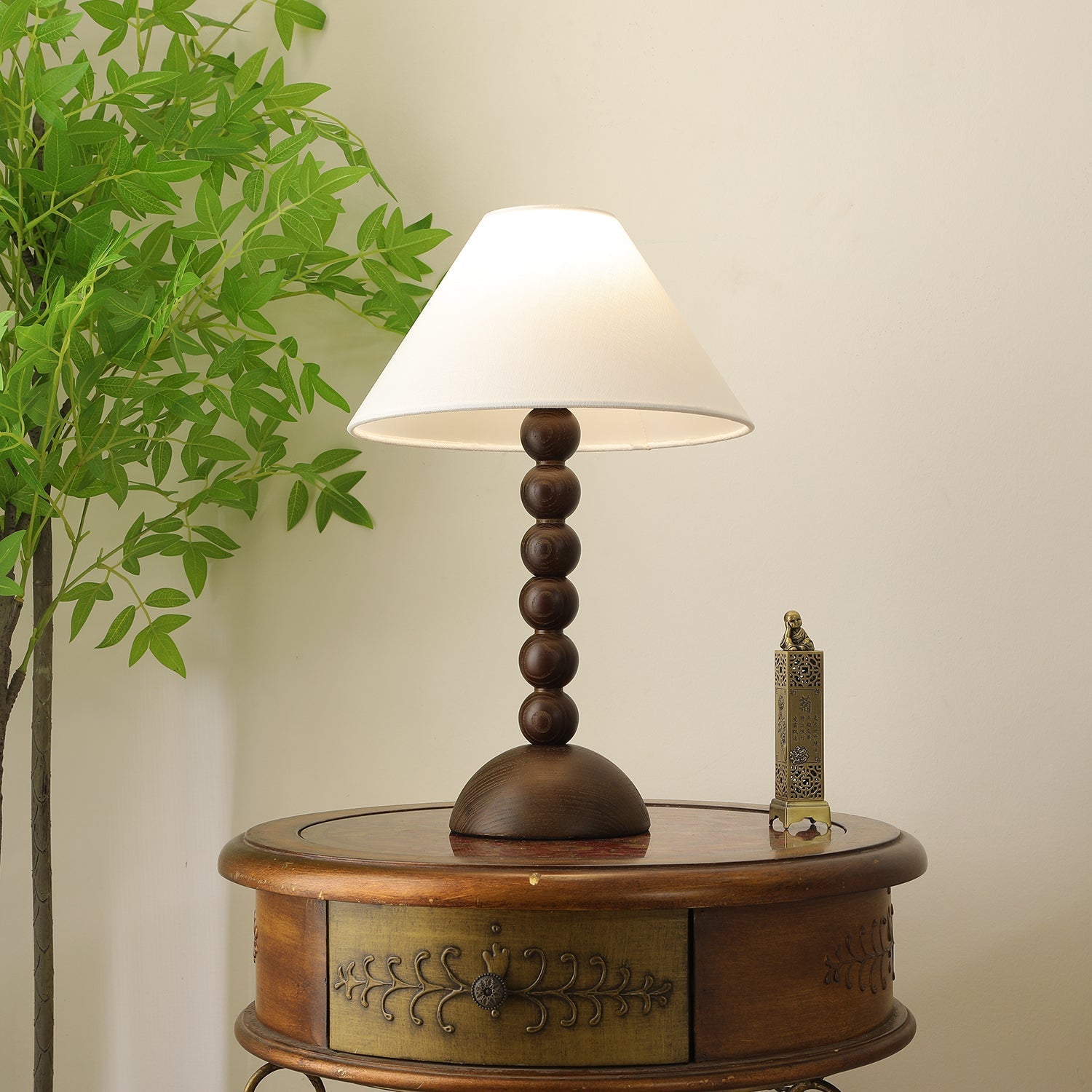 Logena Houten Tafellamp