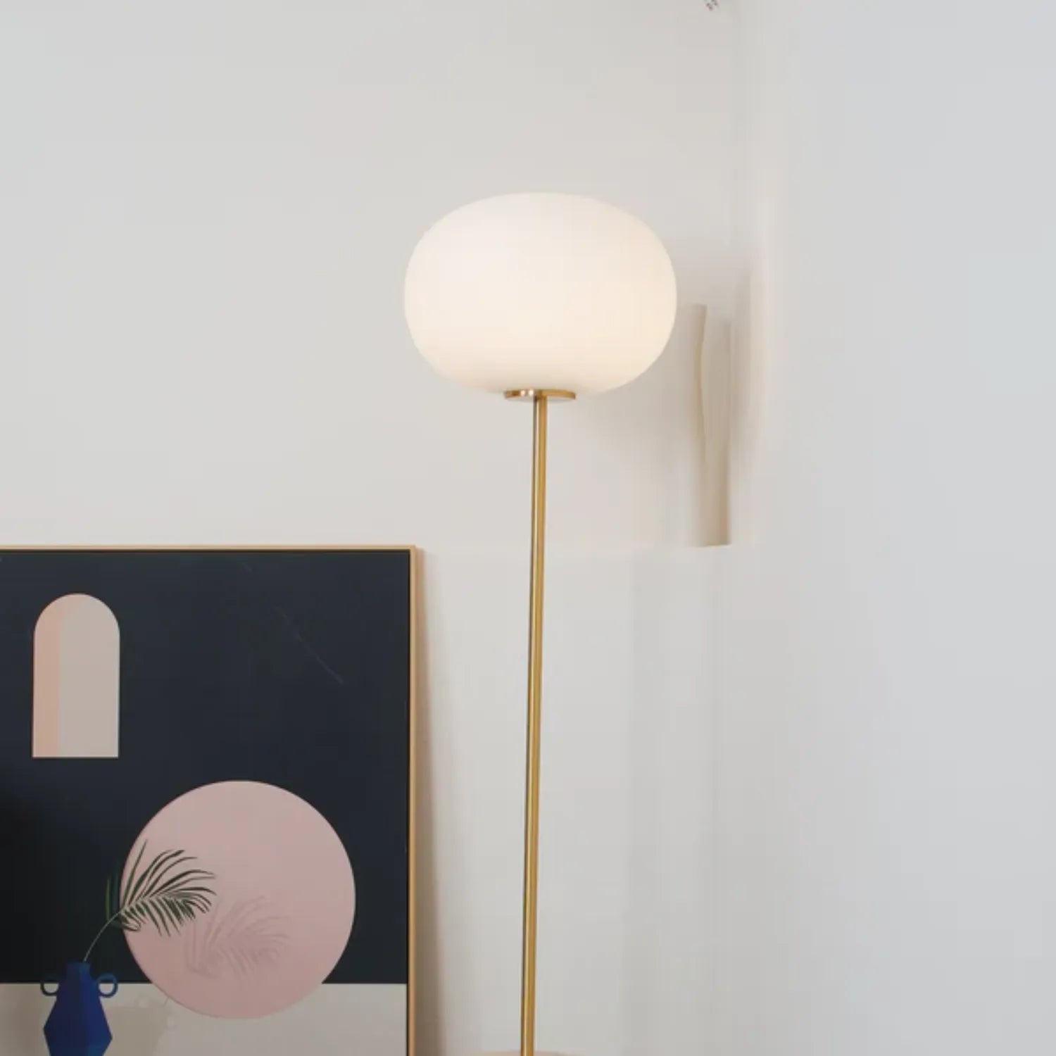 Jowesa Travertijn Vloerlamp