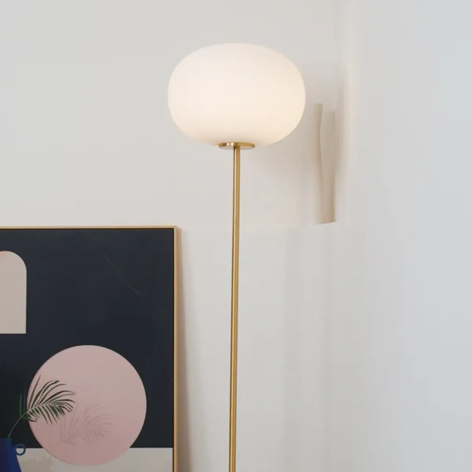 Jowesa Travertijn Vloerlamp