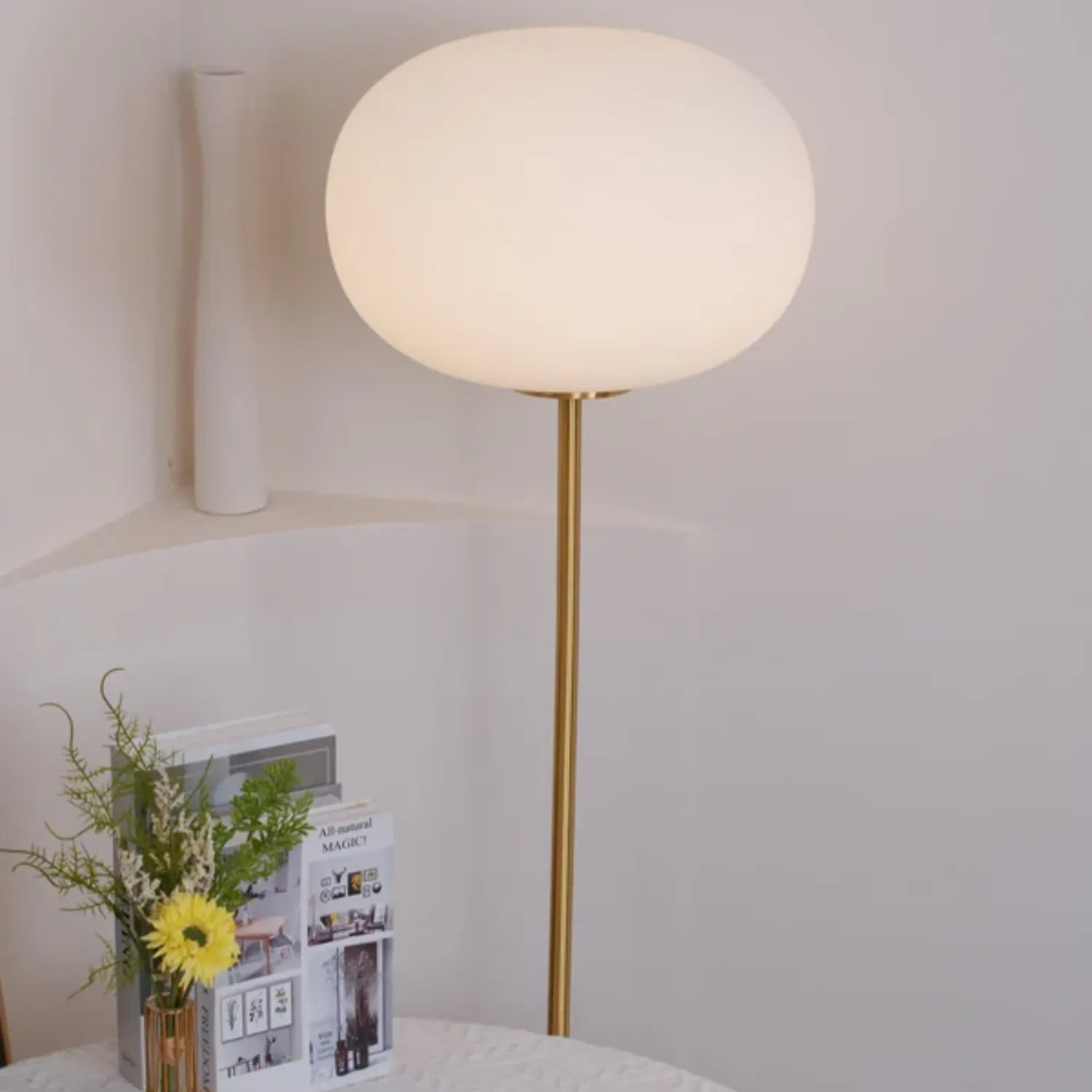 Jowesa Travertijn Vloerlamp