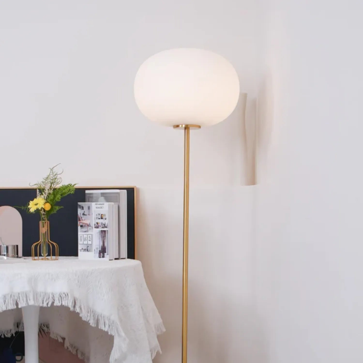Jowesa Travertijn Vloerlamp