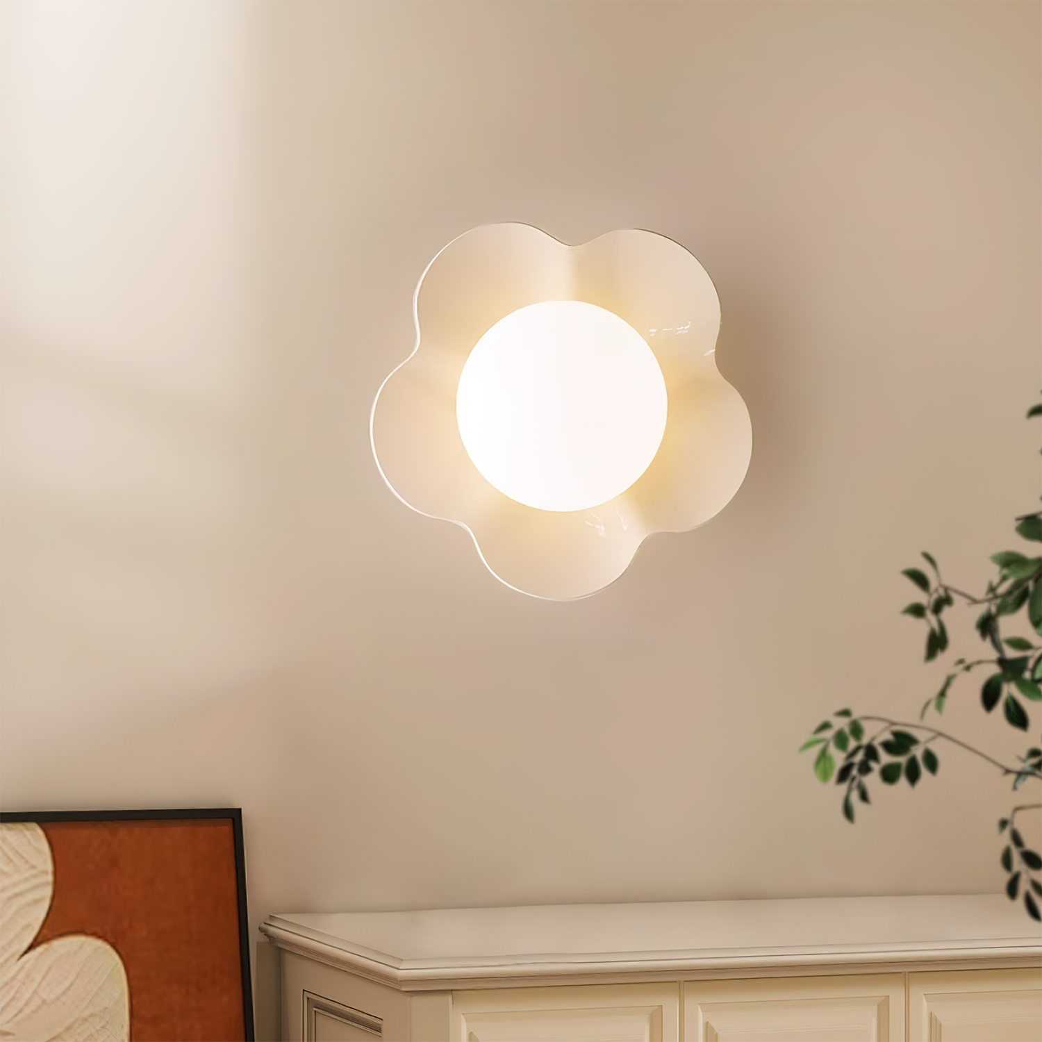 Selani Bloemvorm Wandlamp