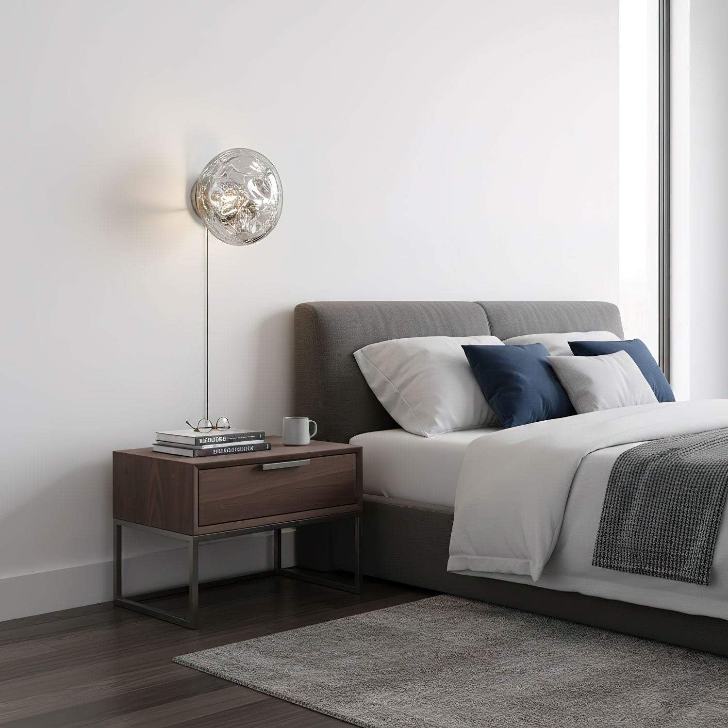Syrlion Orb Wandlamp Met Stekker