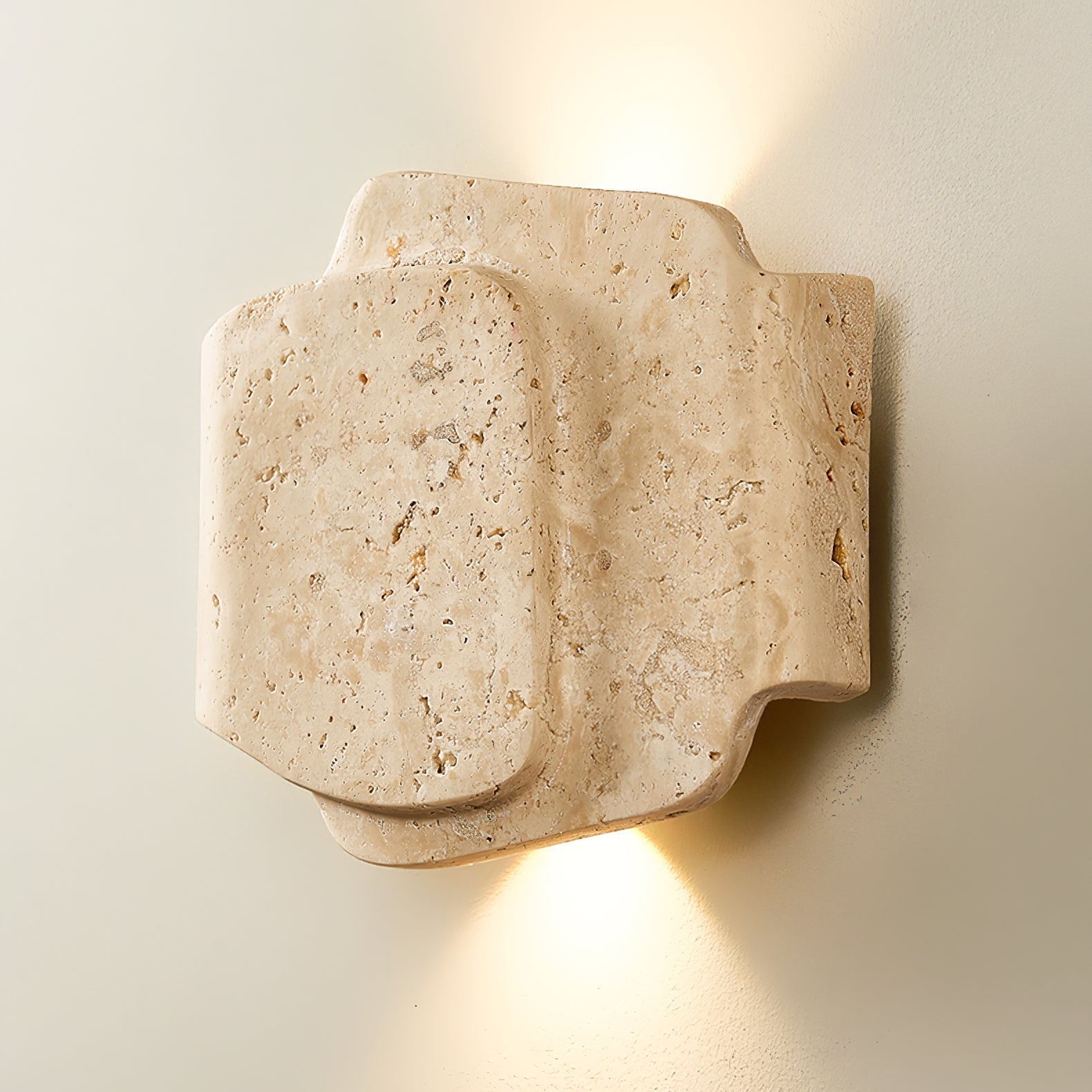 Bova Overlap Natuursteen Wandlamp