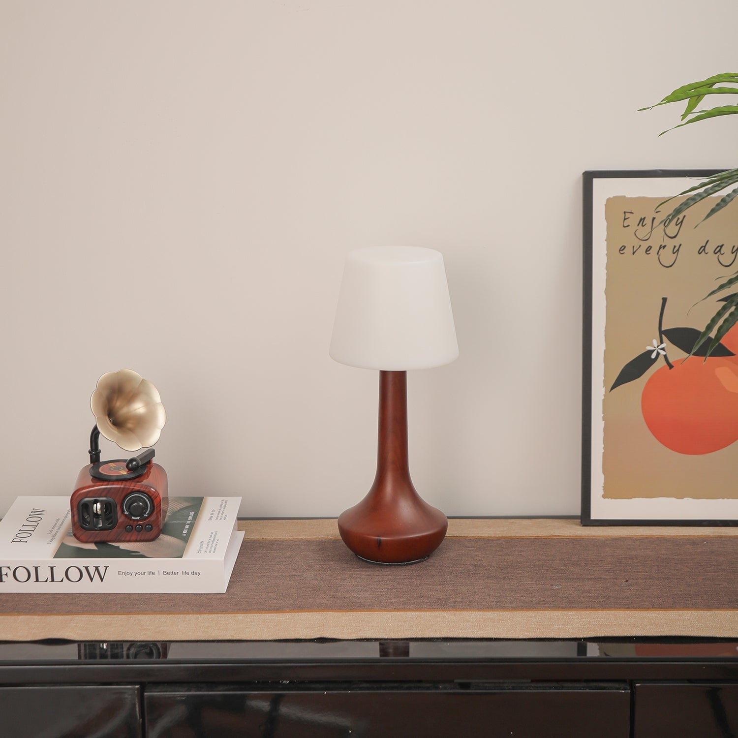 Lentazo Houten Tafellamp