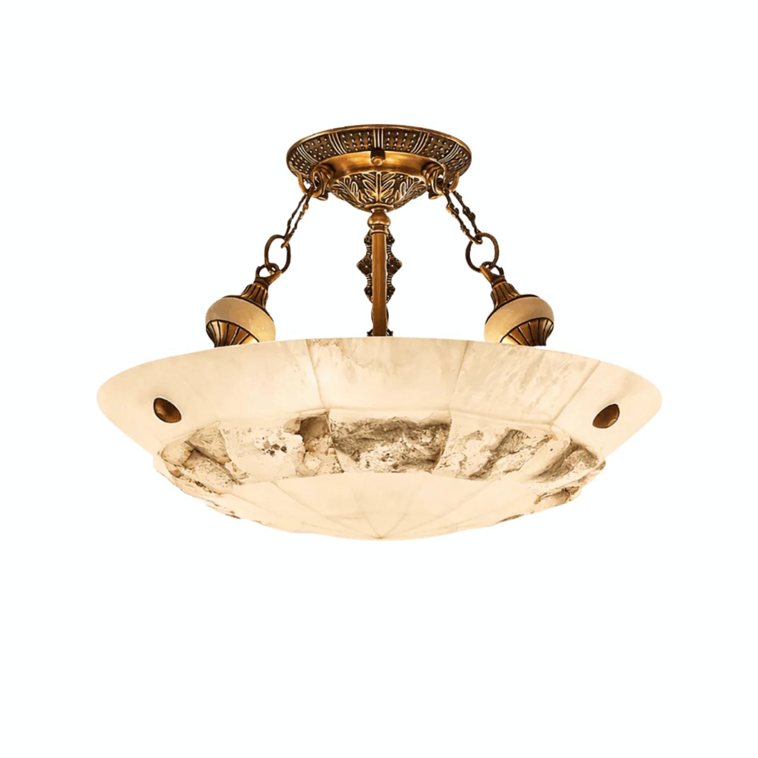 Lyrecos Sculpturale Albasten Plafondlamp