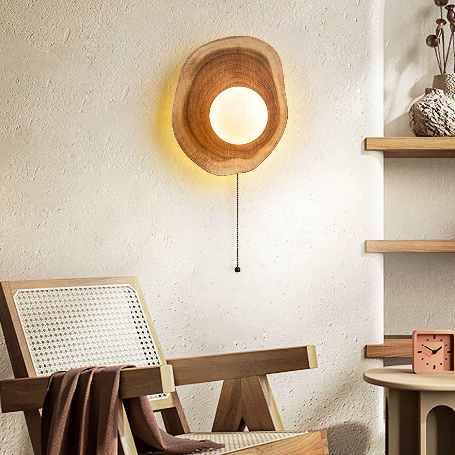 Legima Houten Wandlamp