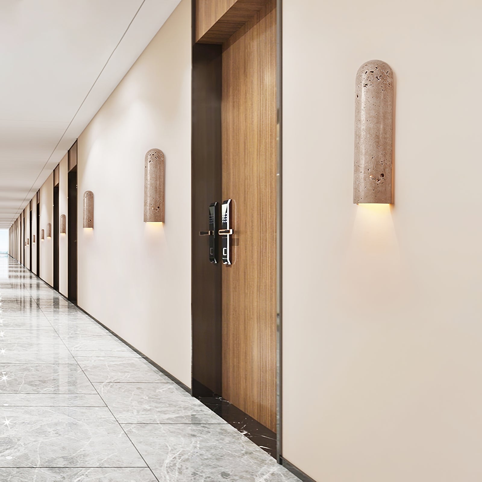 Liozane Travertijn Wandlamp