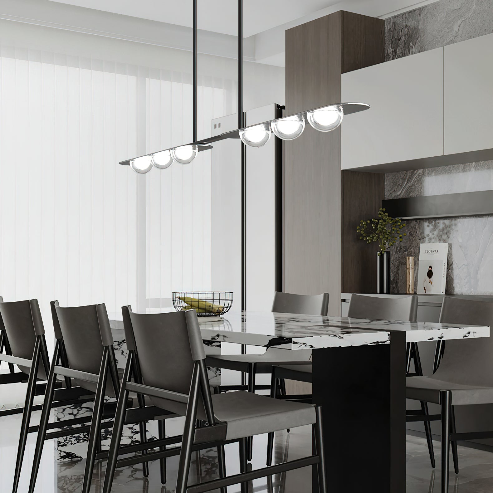 Gemose Lineaire Hanglamp