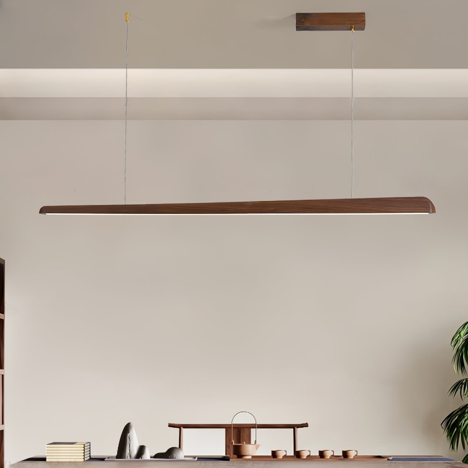 Trepaze Japandi Stijl Hanglamp