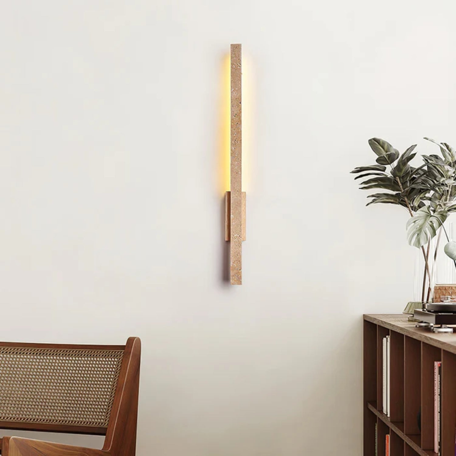 Melicon Natuursteen Wandlamp