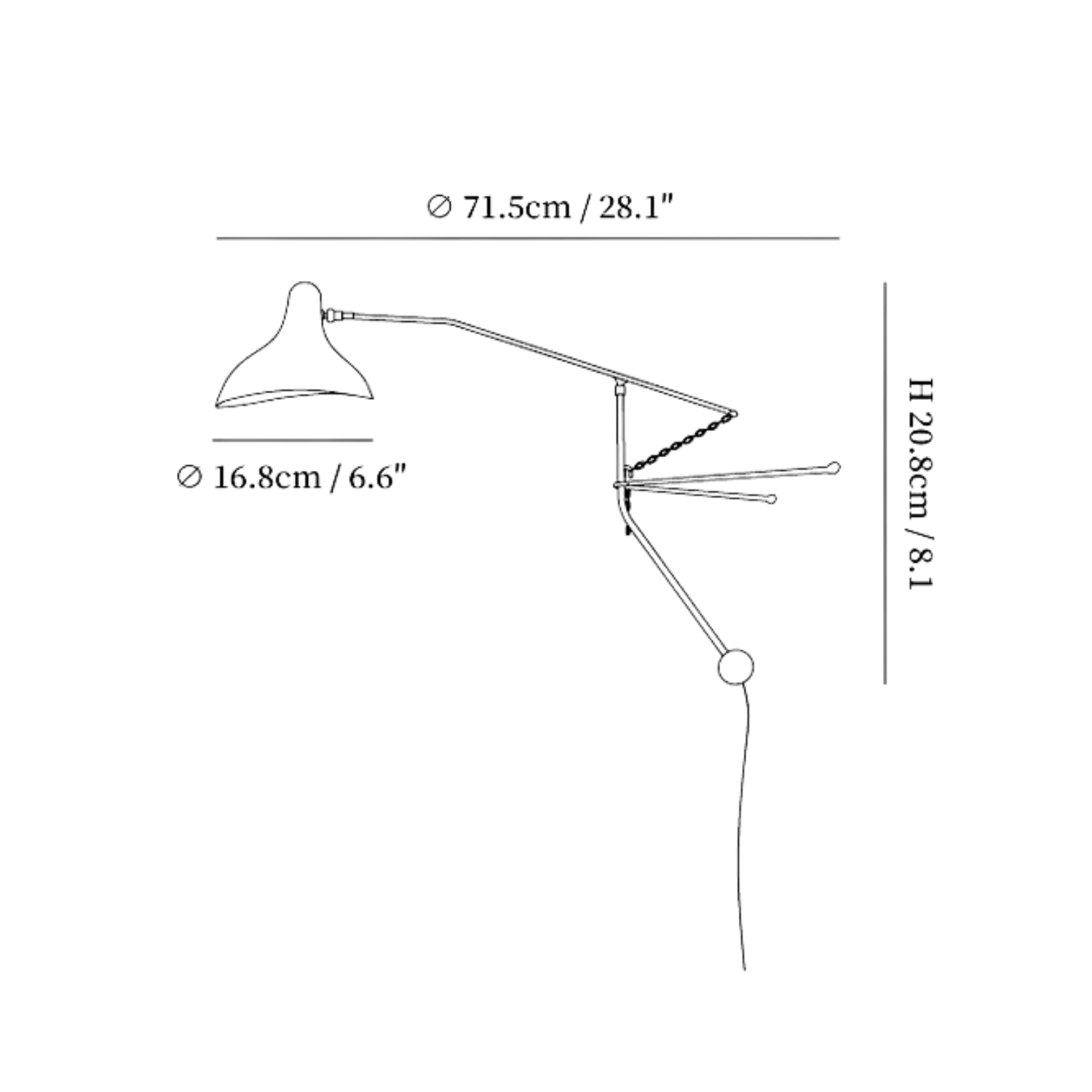 Meltizo Wandlamp