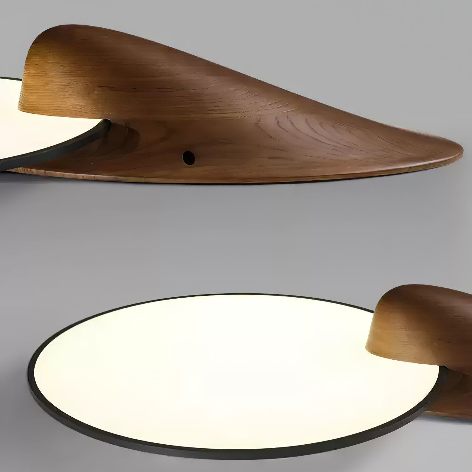 Yollen Disc Houten Plafondlamp