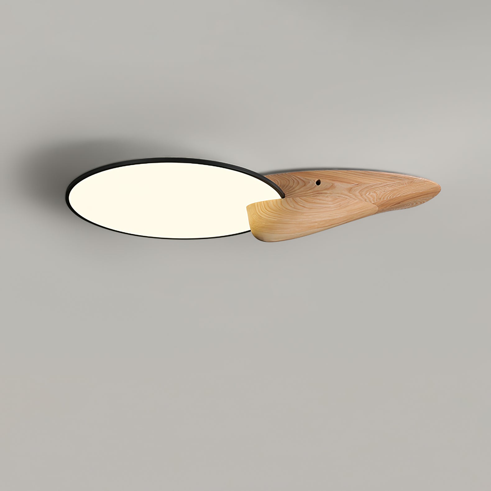 Yollen Disc Houten Plafondlamp