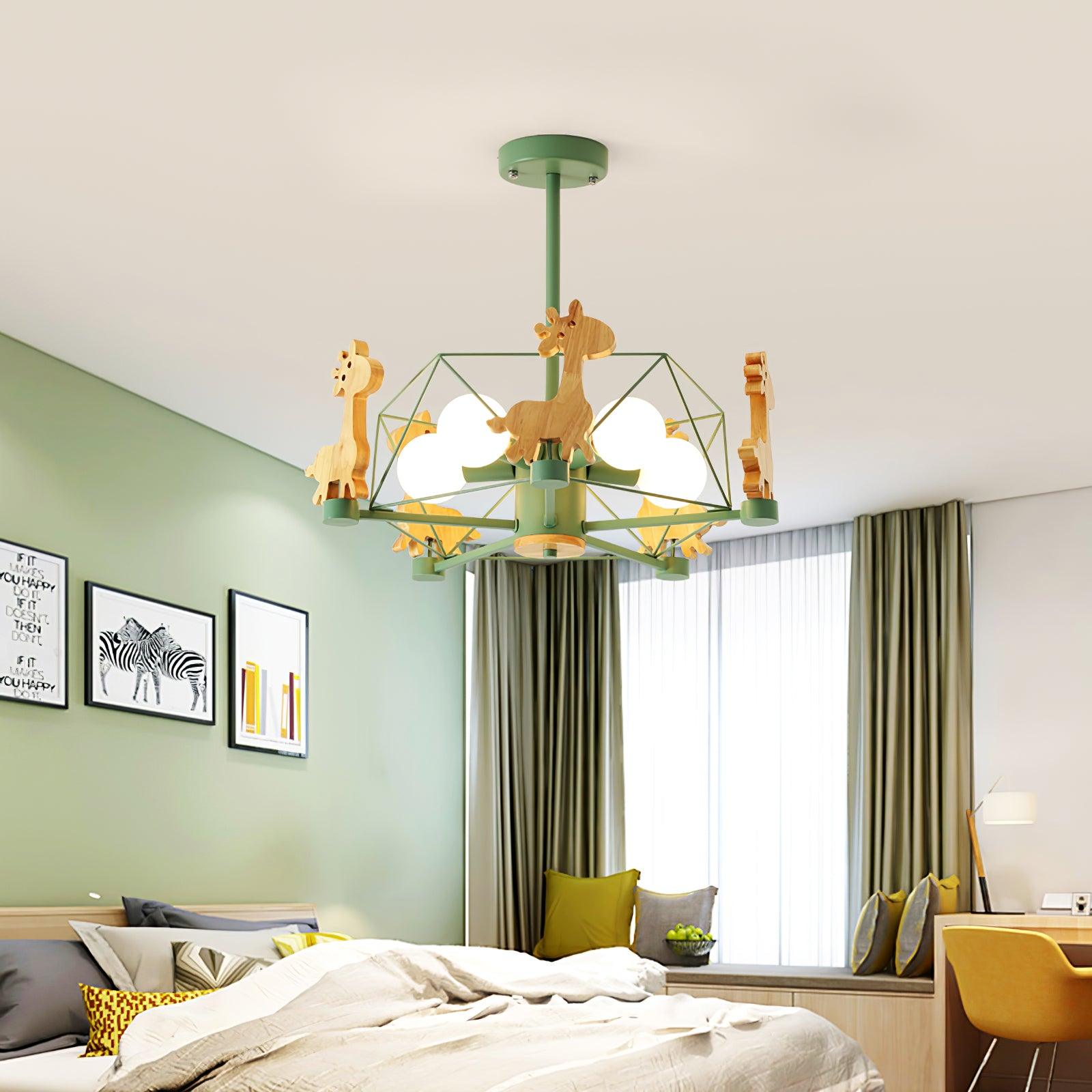 Huppel Hertjes Plafondlamp
