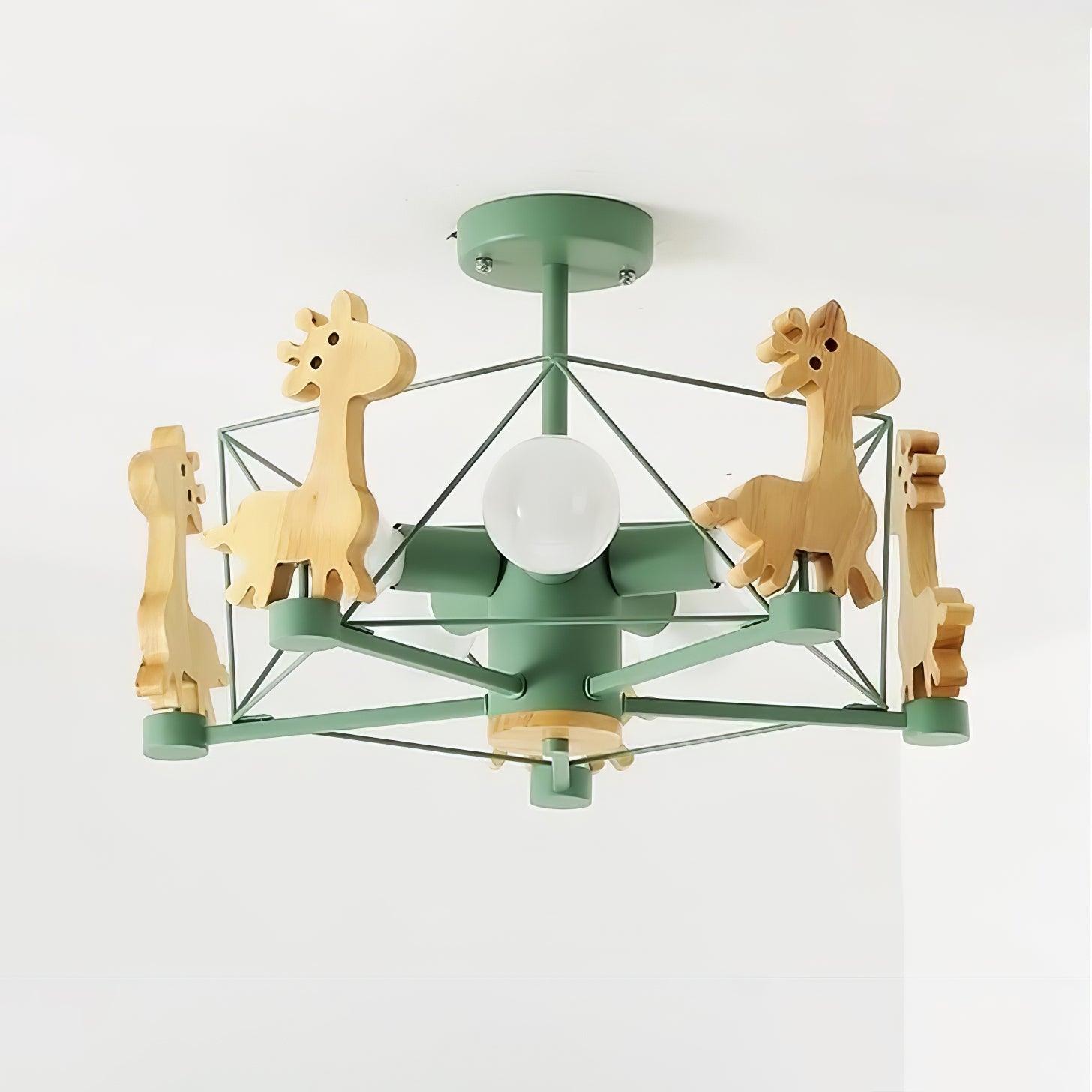 Huppel Hertjes Plafondlamp