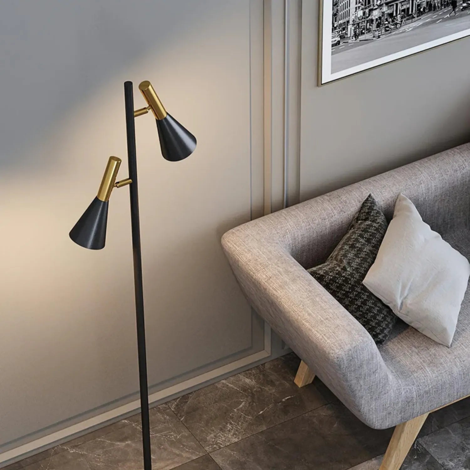 Leron Vloerlamp