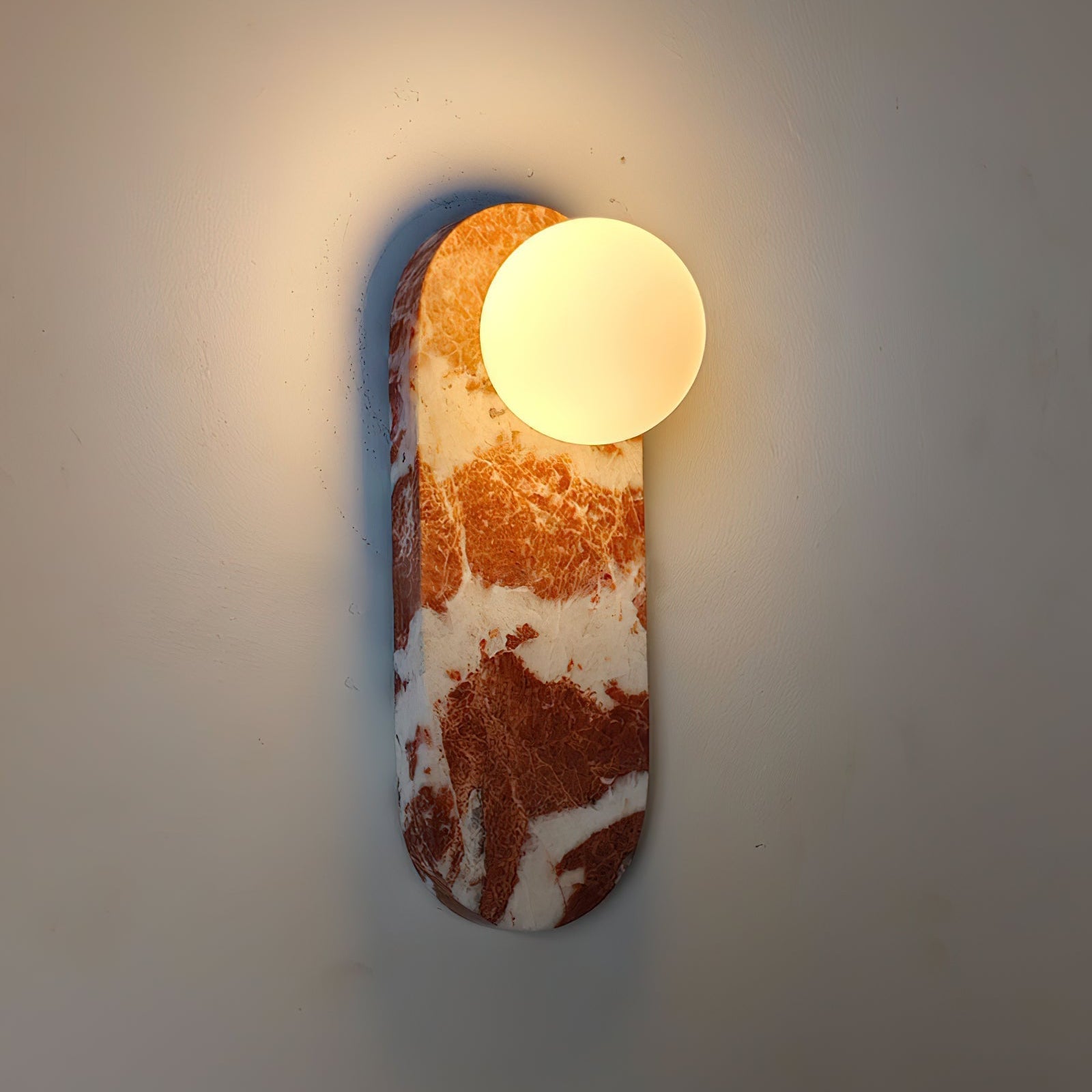 Lufy Marmeren Wandlamp