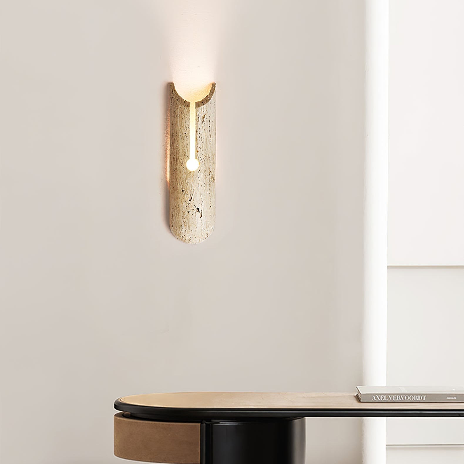 Lucreza Natuursteen Wandlamp